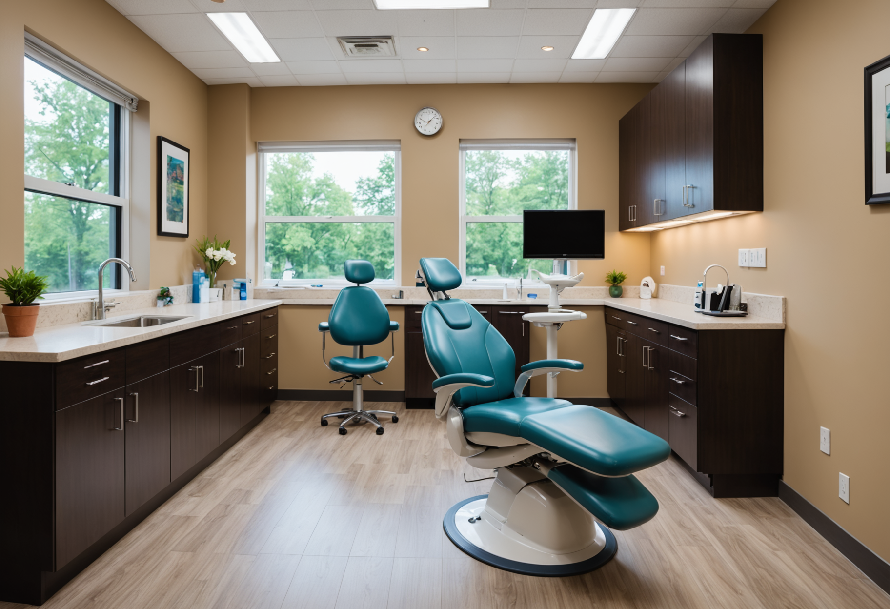 Modern dental technology and digital imaging